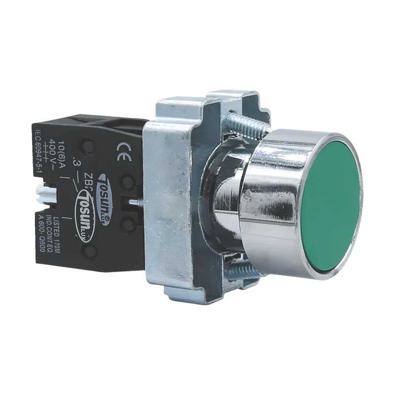 Bouton-poussoir TOSUNLUX PB2-BA31 vert