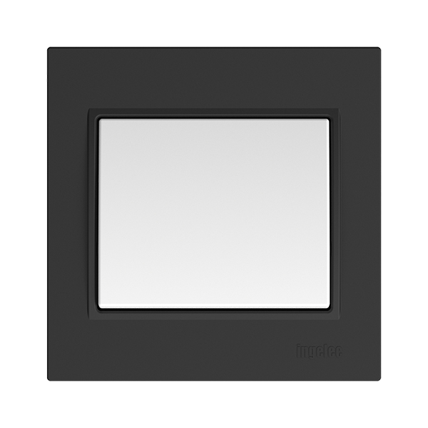 Plaque Ingelec SAFIR Noir Onyx