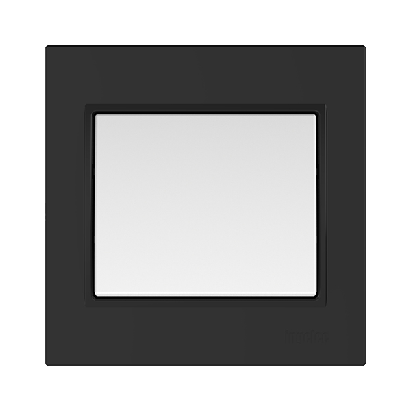 Plaque Ingelec SAFIR Noir