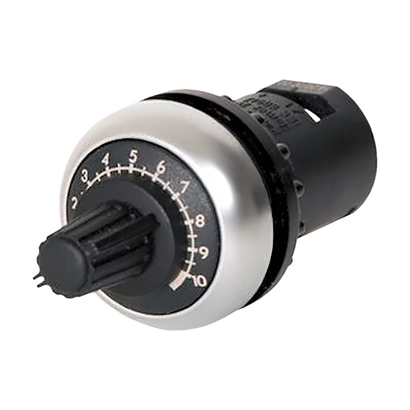 Potentiomètre de façade LA42, cadran gradué 0 – 10