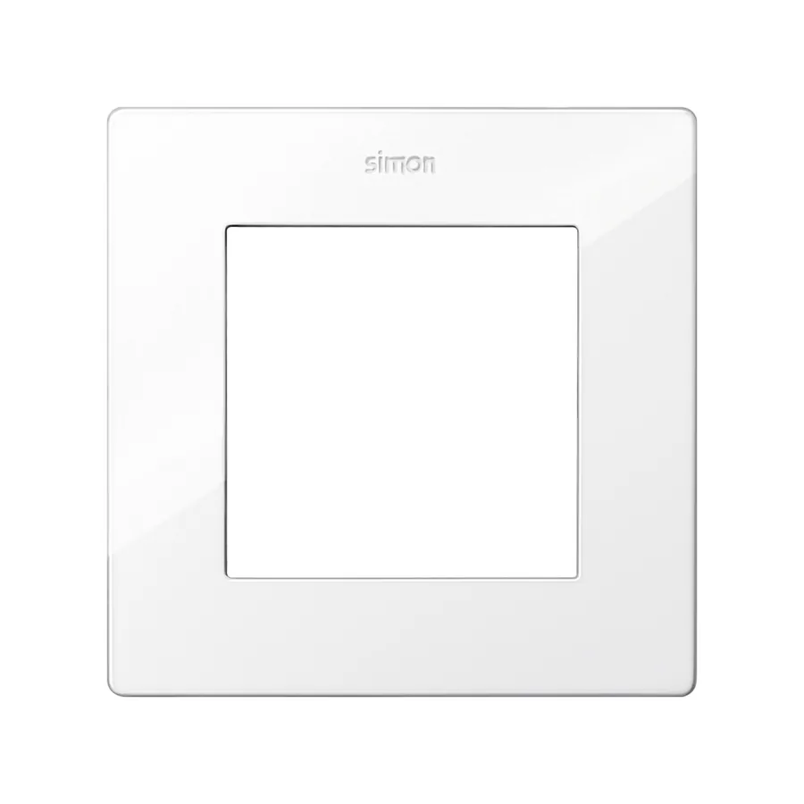 Simon 24 Harmonie Cadre simple blanc