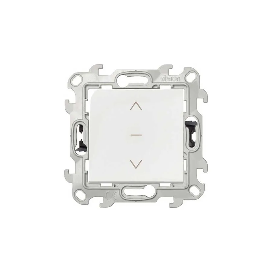 Simon 24 Harmonie interrupteur volets roulants 3 positions 10 A 250 V connexion rapide blanc